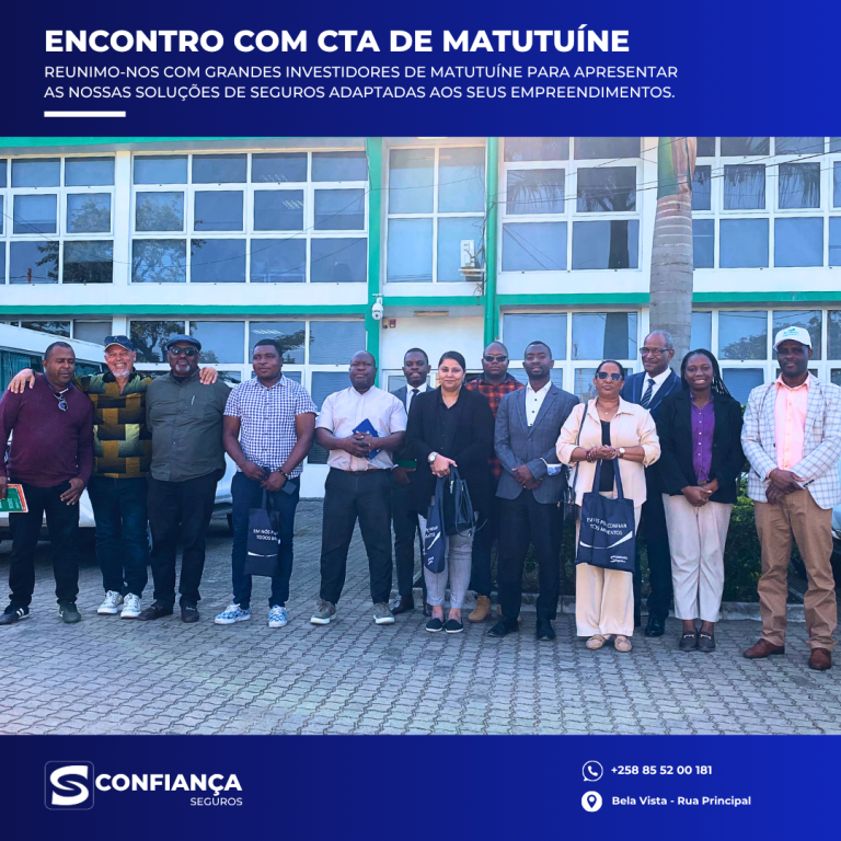 Confiança Seguros recebe CTA de Matutuíne